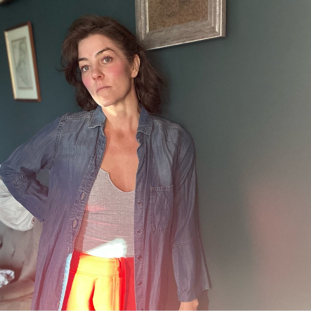 Cloth and stone Jean button up
